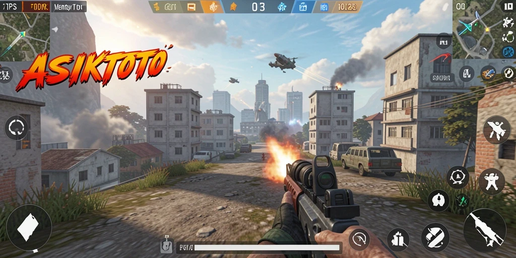 Tampilan menarik dari gameplay seru ASIKTOTO.