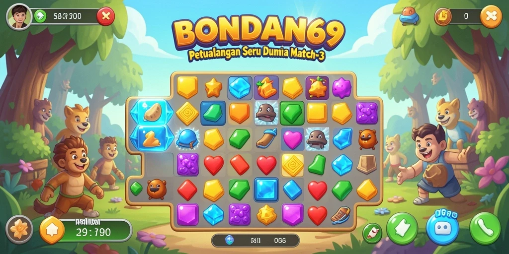 Gameplay seru yang menantang di dunia BONDAN69.