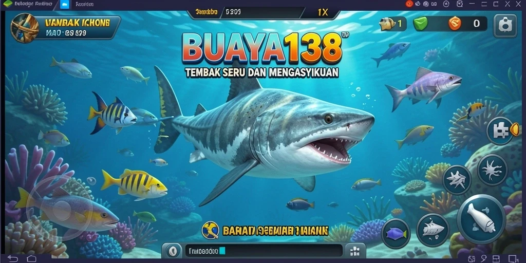 Gameplay seru dalam BUAYA138, menangkap ikan dengan mudah.