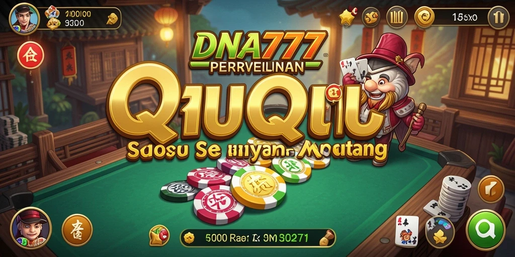 Screenshot menampilkan gameplay seru QiuQiu di DNA777.