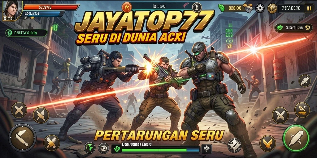 Screenshot menunjukkan pertarungan seru di JAYATOP77 dengan aksi yang mendebarkan.