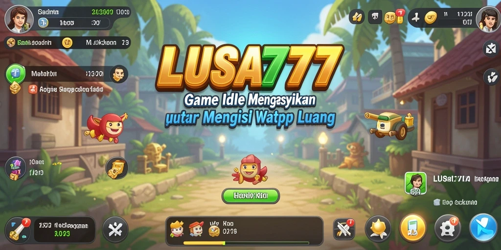 Tampilan grafis menarik dan gameplay santai LUSA777.