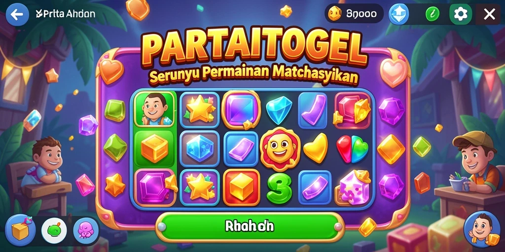 Tampilan gameplay menawan dalam PARTAITOGEL.